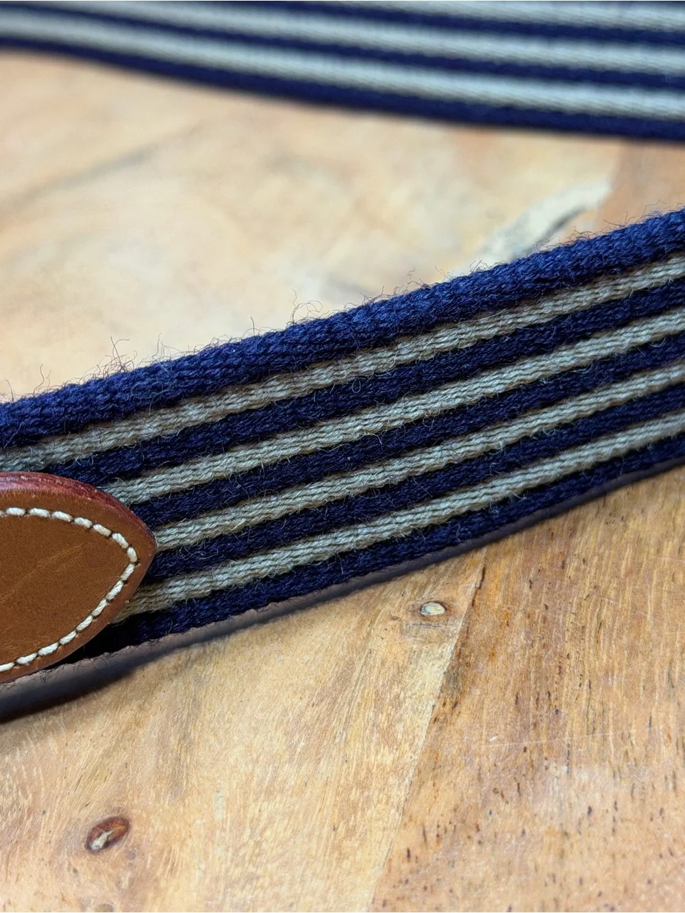 Dooney & Bourke Vintage 1980’s Equestrian Stripe‎ Belt (EUC)